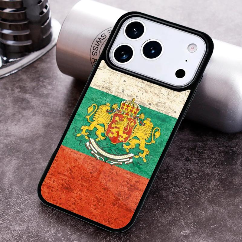 

Bulgaria Passport Flag Map Phone Case For iPhone 17 16 15 14 13 12 11 Pro Max Plus 17Air Soft Silicone Cover iPhone 11 Pro