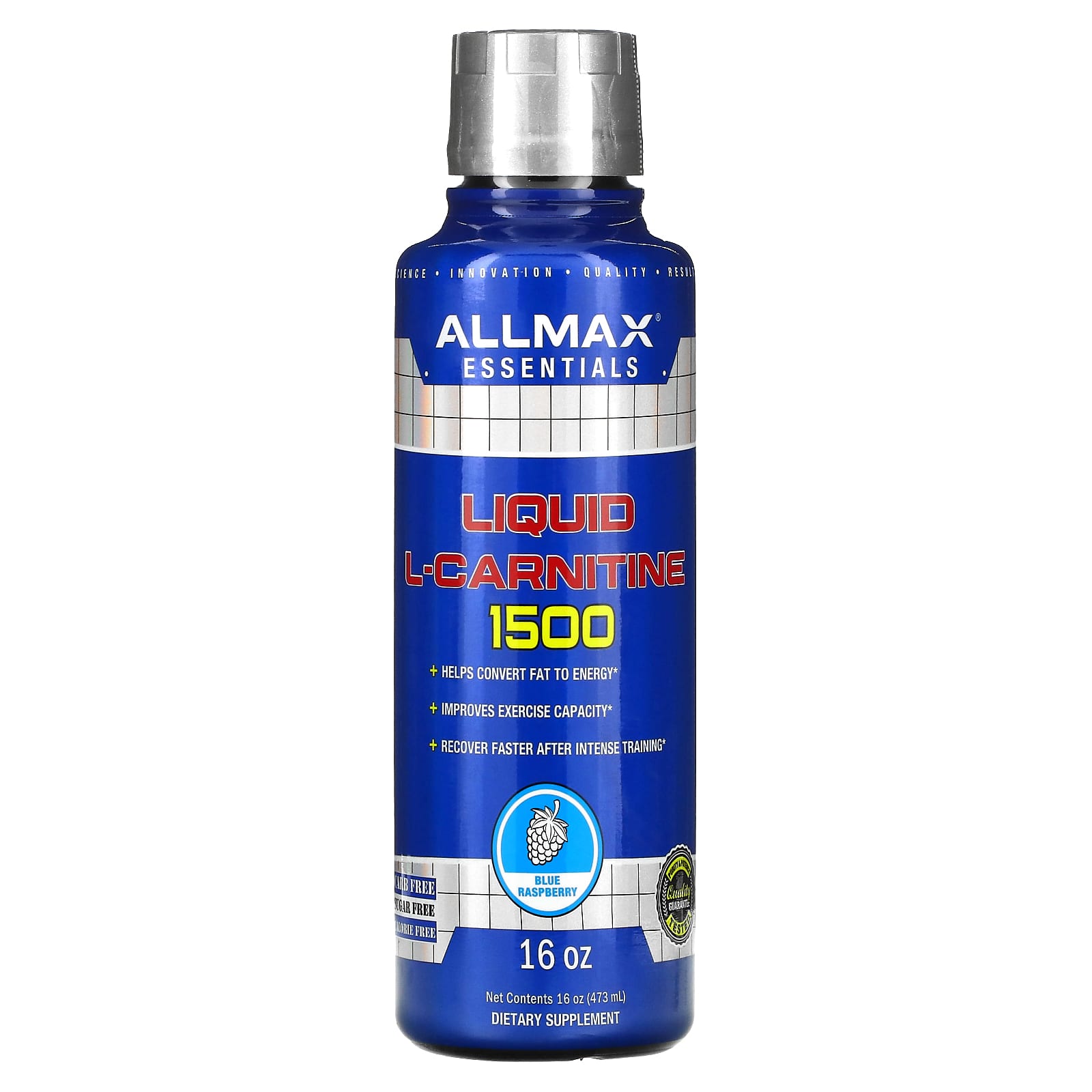 

Liquid L-Carnitine 1500, Blue Raspberry, 473Ml (16Oz)