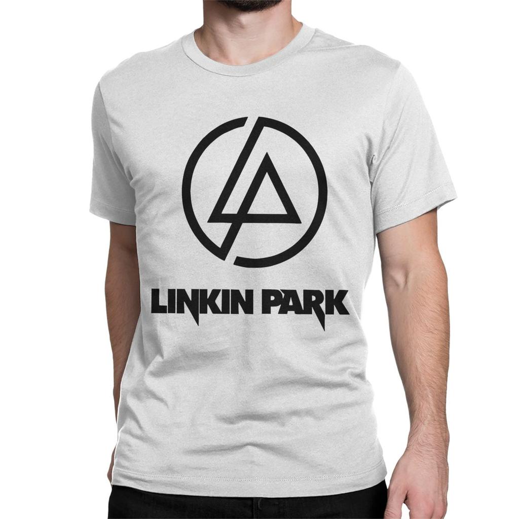 Men Women's T-Shirt Linkinparks Music Band Awesome Cotton Tees Short Sleeve Rock T Shirt Round Neck Tops Printed