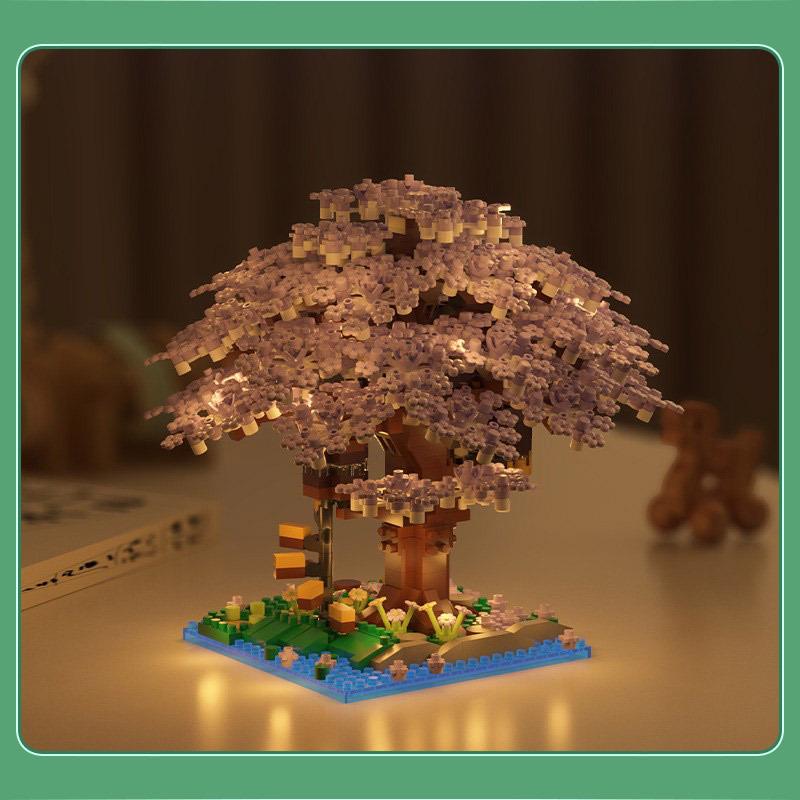 

Конструктор «Вишня в цвету», совместимый с Lego - Развивающая игрушка для детей