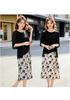 Chic Summer Vest Dress Set for Middle-Aged Women - Elegant, Slimming, and Sun-Protective for 50-Year-Old Moms
