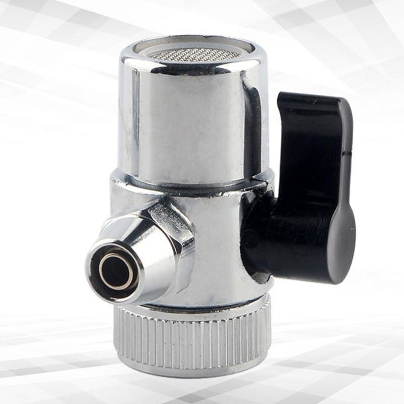 Sink for Valve Diverter Faucet Splitter for Kitchen or Bathroom Sink Faucet Replacement Part Faucet to Hose Adapter 4 Si
