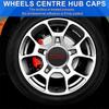 4Pcs 133mm Hubcap for Fiat 500 Wheels Centre Hub Caps Set 68078419AC 68078421AC Dust Cover 51884863