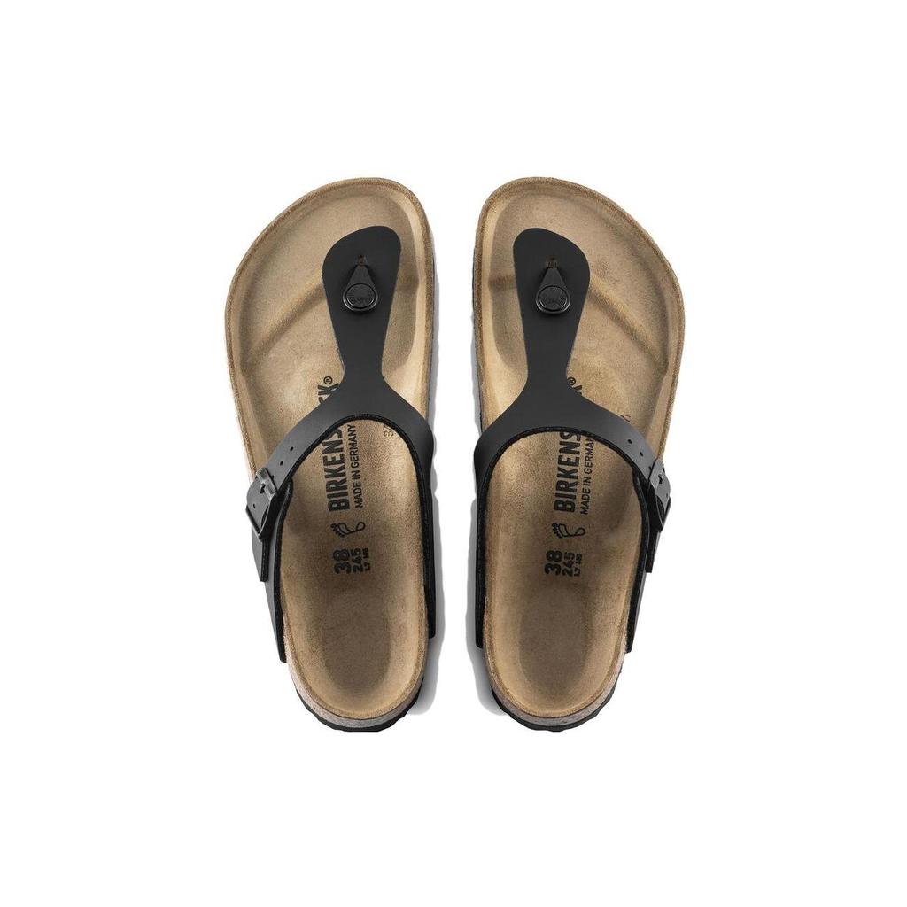 Birkenstock Gizeh Birko Flor Narrow Fit 'Black' 0043693