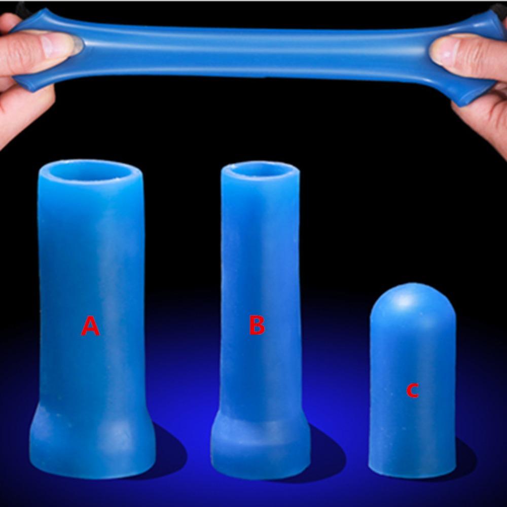 Silicone Sleeves For Penis Enlargement Extender Stretcher Genital Sleeve Pump Glans Cap Adult Supplies Enlarger Erection Sex Toy