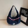 Denim Bag Large Capacity Crossbody Bag Women Tote Bag Commuter Shoulder Bag