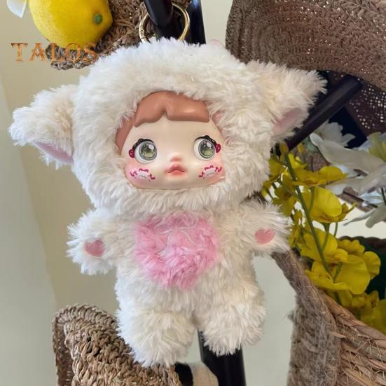 

1/6 шт. плюшевые куклы Kawaii Loveliness Never Ends Series коллекционный подарок на день рождения для девочек 7,1 дюйма высотой съемная одежда для лица очаровательные плюшевые фигурки 6pcs