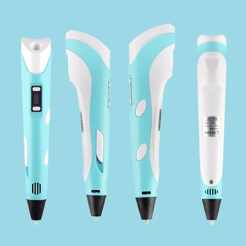 3D Printing Pen New 3D Pen with PLA Filament for Children Kids Creative DIY Pens Child's Birthday Gift Christmas