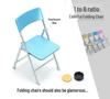 1/6 Scale Colorful Folding Plastic Chair for Doll or Soldier Models