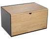 KLAUSBERG KB-7386 Double-Sided Bread Bin - Black