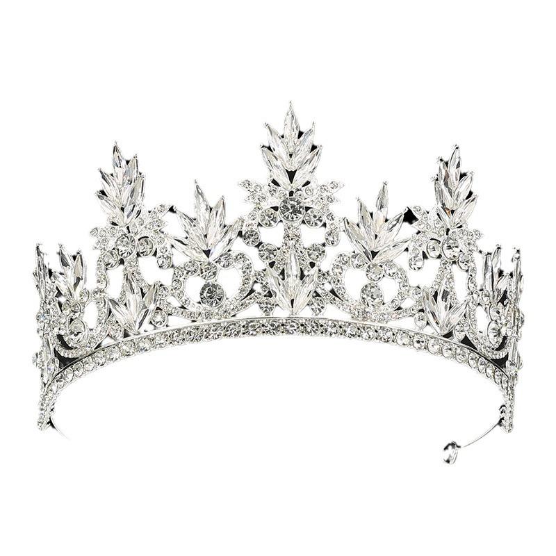 Ретро-барочная тиара свадебные украшения свадебные аксессуары принцесса корона день — фото 5