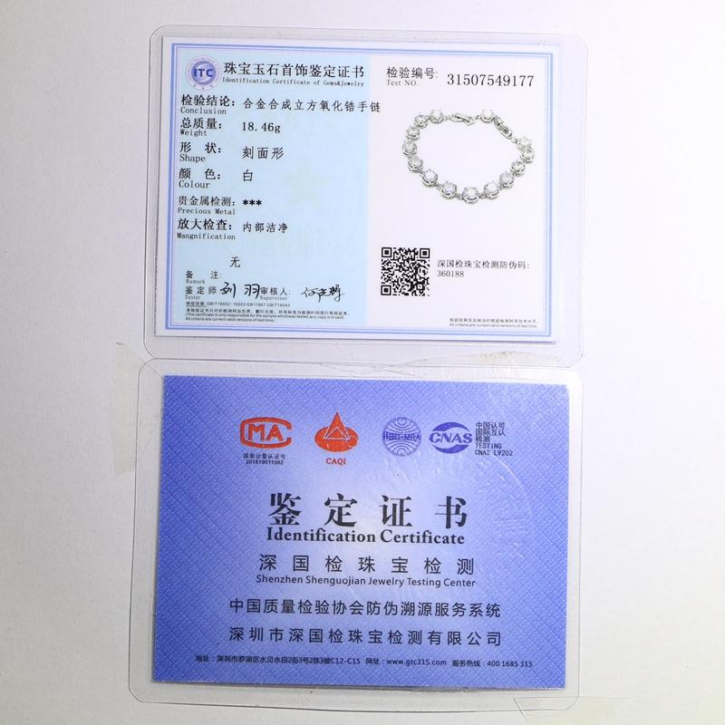 Natural aaaaa chama branco zircônia cúbica contas de prata cor conjuntos de jóias casamento para brincos femininos