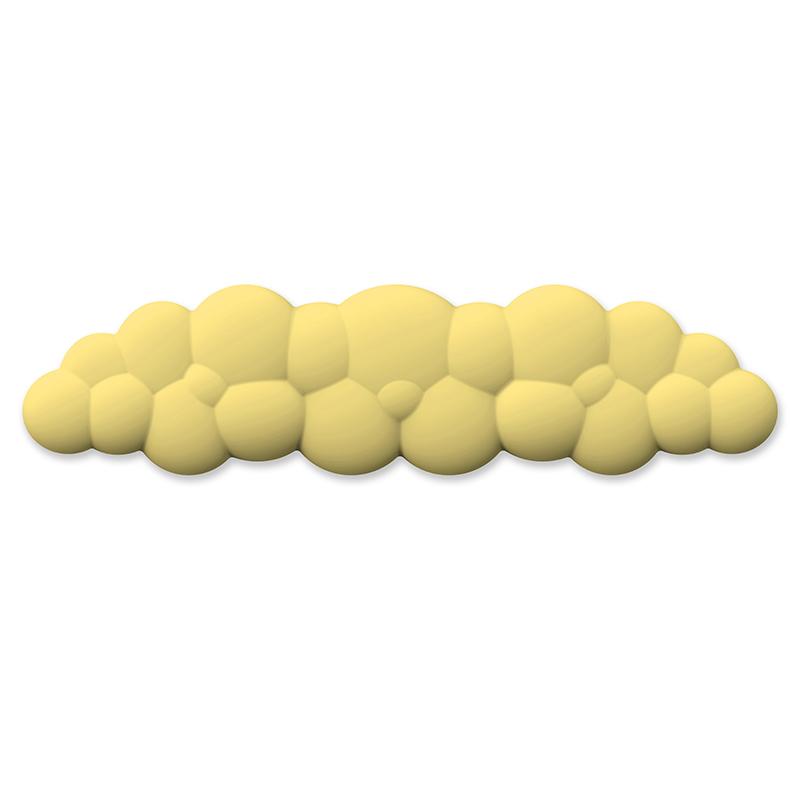 Mouse pad com apoio para pulso teclado nuvem antiderrapante espuma de memória desktop escritório gamer mouse apoio para pulso