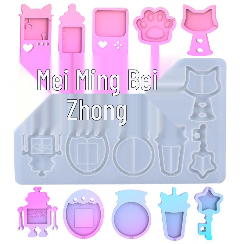 Poppy DIY Crystal Resin Mold: Cute Flowing Sand Pendant Silicone Mold, Highly Recommended