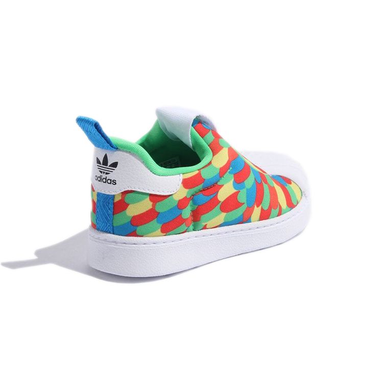 adidas Superstar 360 I Parrot Baby Sneakers Multi-Color Screaming-Green Footwear-White Q46177