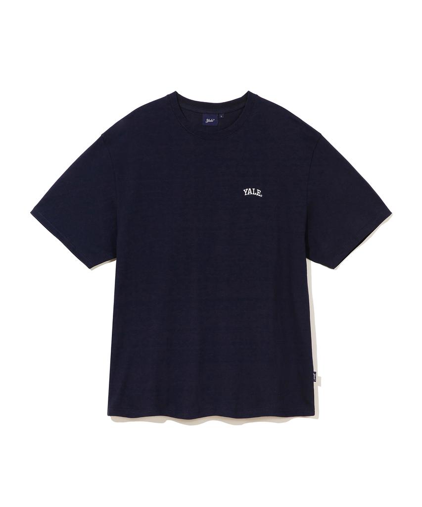 YALE Small Arch T-Shirt Navy