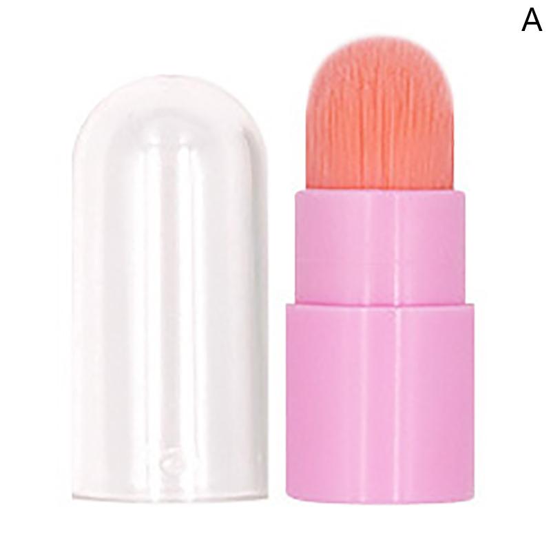 Silicone Lip Brush Angled Concealer Makeup Brush Tool Portable Round Head Like Fingertips Q Soft Lipstick Brush Concealer Brush