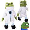 Sad Frog Pepe Plush Toy Cute Doctor Shaped Stuffed Animal