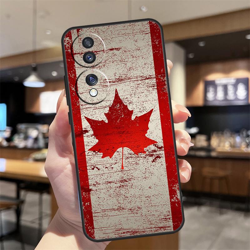 Canada Canadian Flag Case For Honor Magic 8 6 7 Pro Honor Win RT X8b X8c X9a X9b X9c X9d 70 90 200 400 Lite Cover