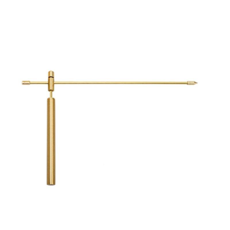 99.9% Pure Copper Dowsing Rods Professional Ghost Hunting Treasure Searching Tool Portable Copper Divining Rod Equipment