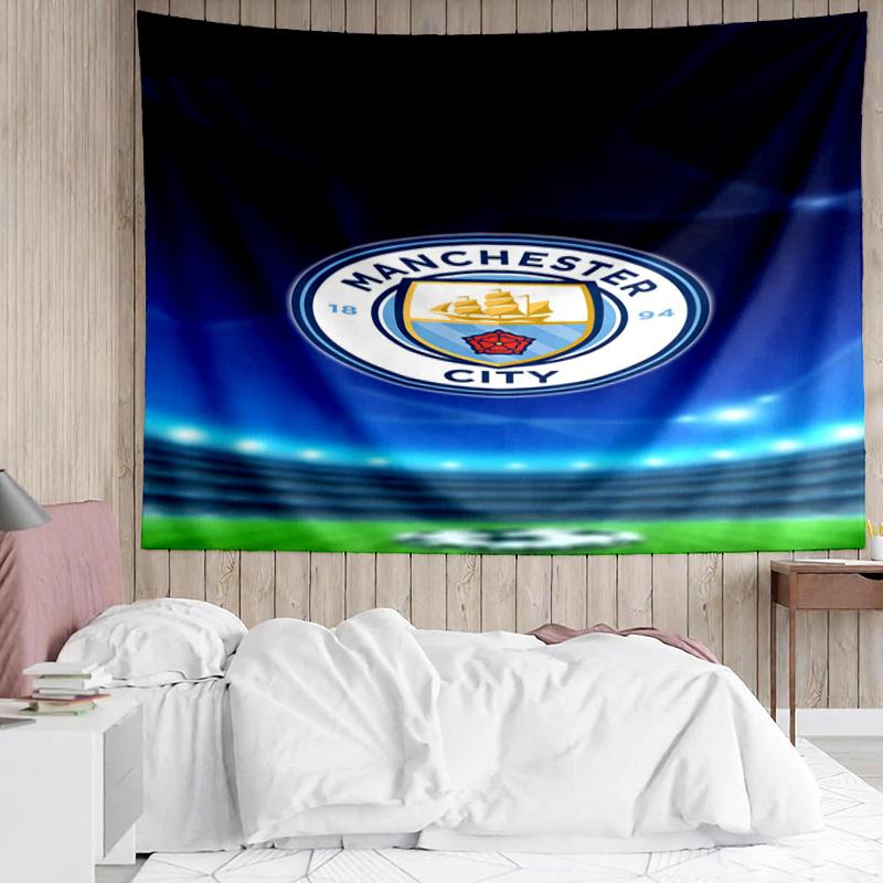 City Football Club Printed Printed Tapestry, for Bedroom,Livingroom, dormitory, Large Wall Decor, Fabric Decor Fan Birthday Gifts