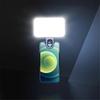 1/2Pcs Selfie LED Light Ring Flash Clip Rechargeable Camera For Phone & Iphone Tablets