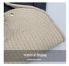 2025 Ladies' Cotton Rope Crossbody Phone Bag - Stylish Shoulder & Underarm Bag for Beach Vacation