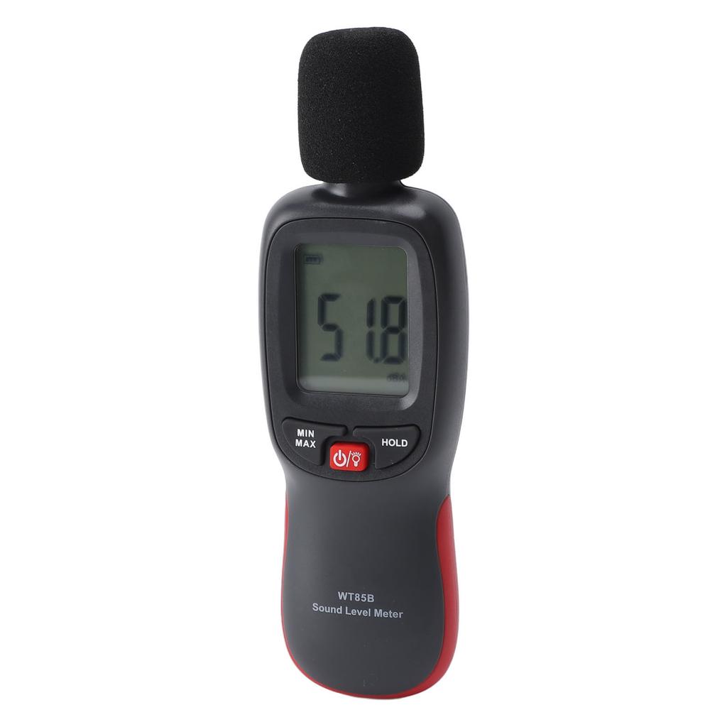 Sound Level Meter 30 To 130dB A Weighting Data Hold LCD Backlit Display Bluetooth Noise Tester