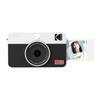 Kodak Mini Shot 2 Retro Instant Camera Photo Printer Camera Body Sheets White 4-Pass 2-in-1 & (5.3x8.6cm) + (8 Included),