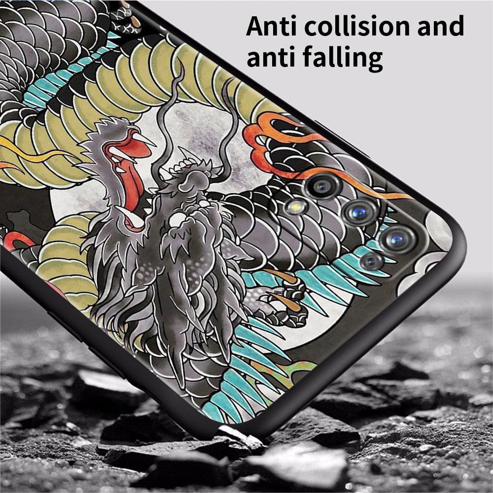 Case For Realme 8 C21y GT Neo 2 3 8i C21 7 C11 6 C12 C35 C3 GT 9 Pro C12 Silicone TPU Phone Cover Animal Dragon