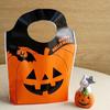 50 Stück Happy Halloween Handheld Kreatives Design Plastik Party Geschenktüte Festival Einkaufsprodukt-Tasche Party Snack-Tasche