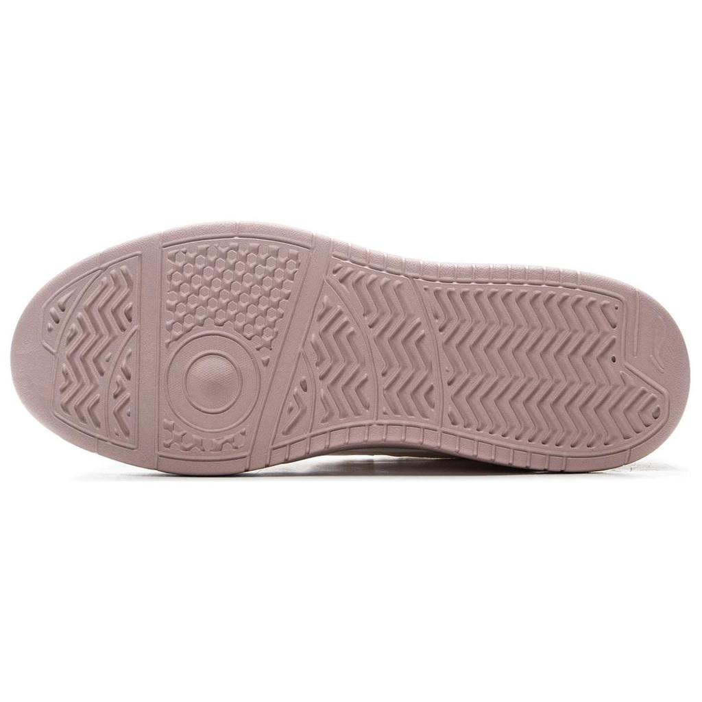 Li Ning Sycee Slip Resistant Cushioning Abrasion Resistant Low top Skateboard Shoes Women's White Pink AGCU516-2