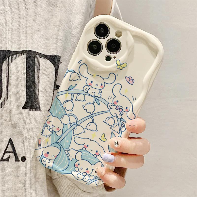 Cartoon Kuromi Cinnamoroll Phone Case For Motorola MOTO Edge 50 Fusion Ultra Pro G84 G75 G60 G53 G52 G35 G05 G34 G22 5G Casing