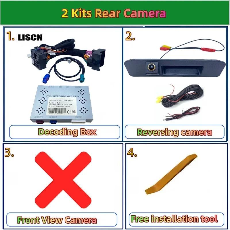 

Reverse Camera Kit Special For Mercedes Benz ML W166 ML250 ML300 ML350 ML400 2011 ~ 2015 OEM Screen HD Front Rear Backup Camera Automatic gearbox
