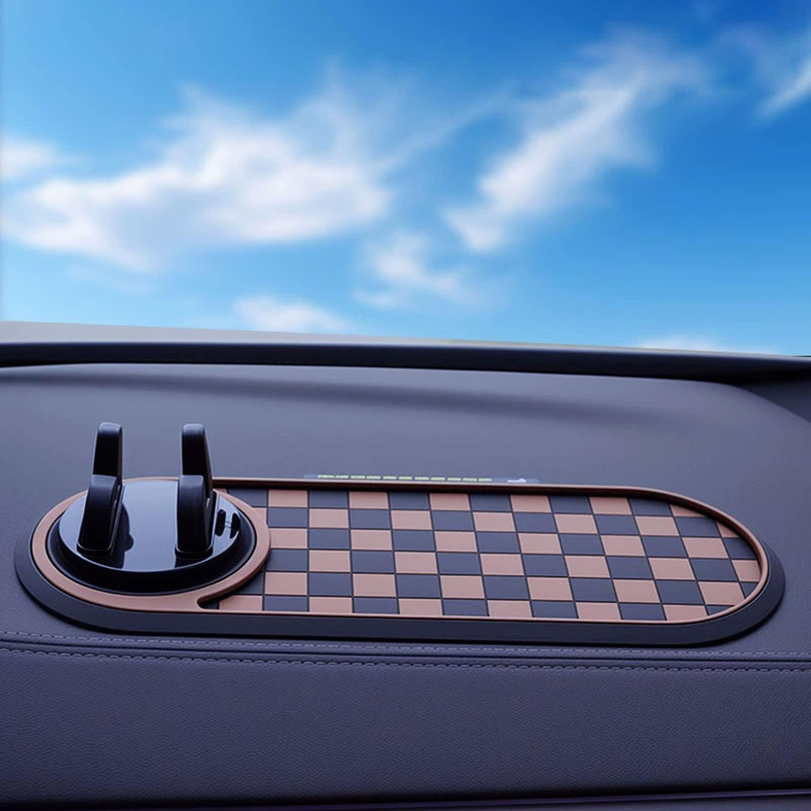 

Multifunction Car - Mat Auto Phone Holder Car Dashboard Mat with Phone Holder in Car Auto Non- Car Mats for Phone ( ) One Size