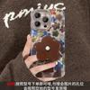 Retro Flower Bracket Lanyard Suitable for Apple 16e Mobile Phone Case Iphone15promax All-inclusive Lens Film 13