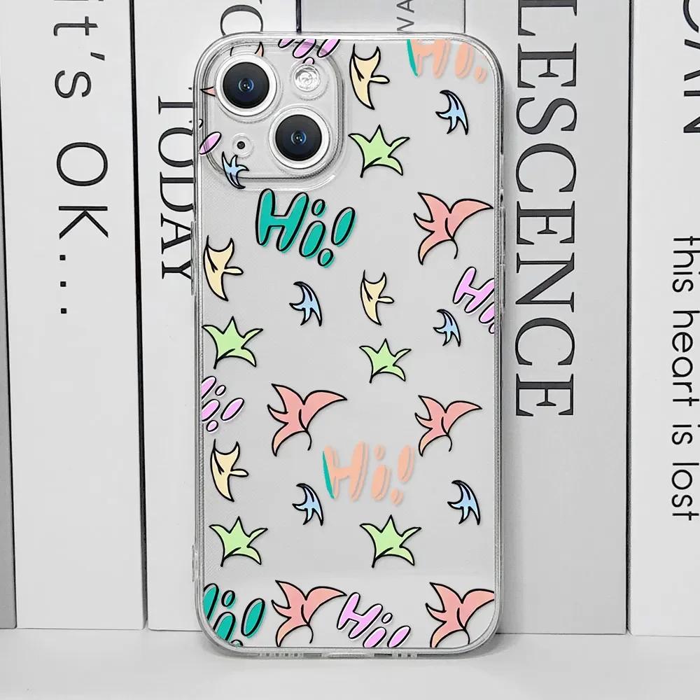 Heartstopper Handyhülle für IPhone 16 15 14 11 12 13 Pro Max XS SE2 7 8 15Plus Charlie Nick Transparentes Silikon Weiche Rückseite