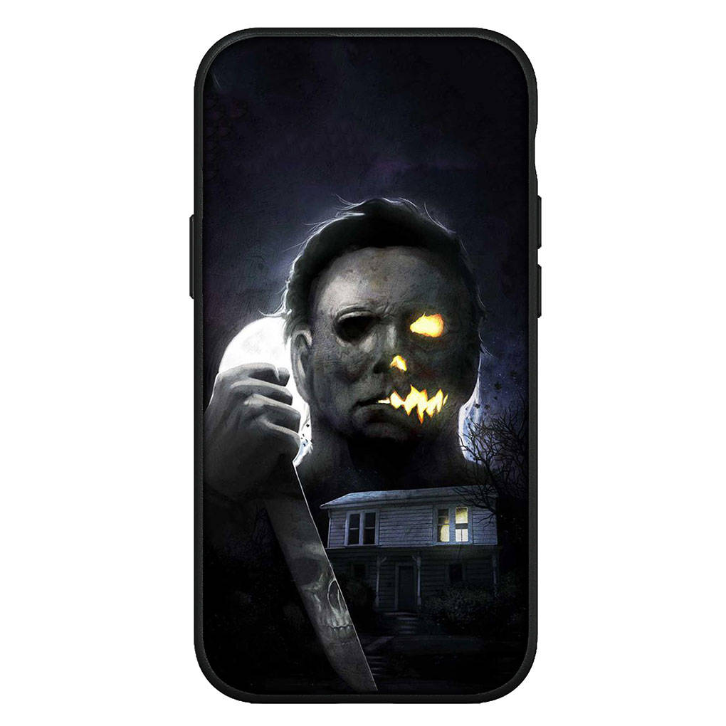 

для iPhone 16 15 X XR Samsung Galaxy S24 S23 Plus Xiaomi Redmi Note 13 12 11 Pro Max 14 OPPO Huawei Чехол Проклятие Майкла Майерса Хэллоуин Чехол для телефона for Samsung Galaxy S8