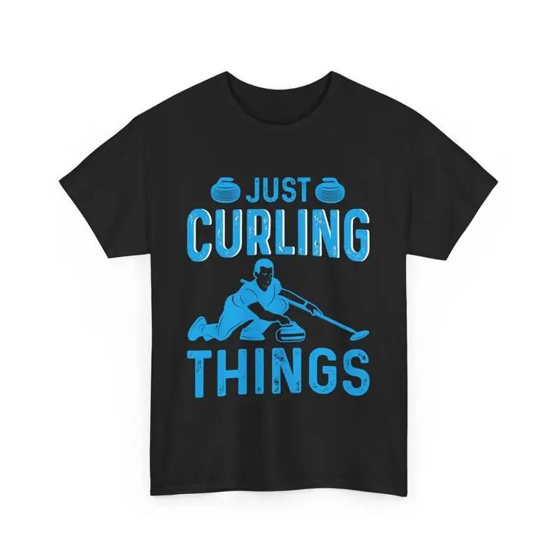 Curling T Shirt Winter Sports Lover Just Things Fan