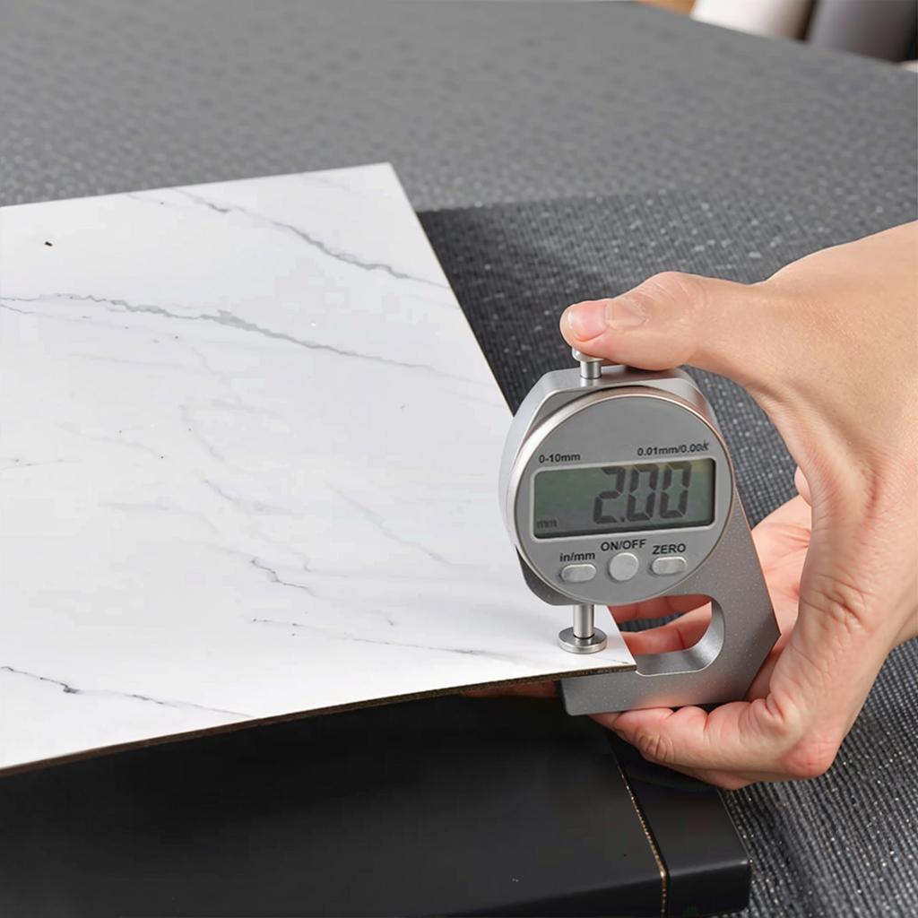 Miernik grubości Miernik grubości Pomiar Wysoka precyzja Mikrometr do filmu lakierniczego Linijka do grubości filmu Miernik grubości ścianki Miernik grubości blachy stalowej Suwmiarka perłowa