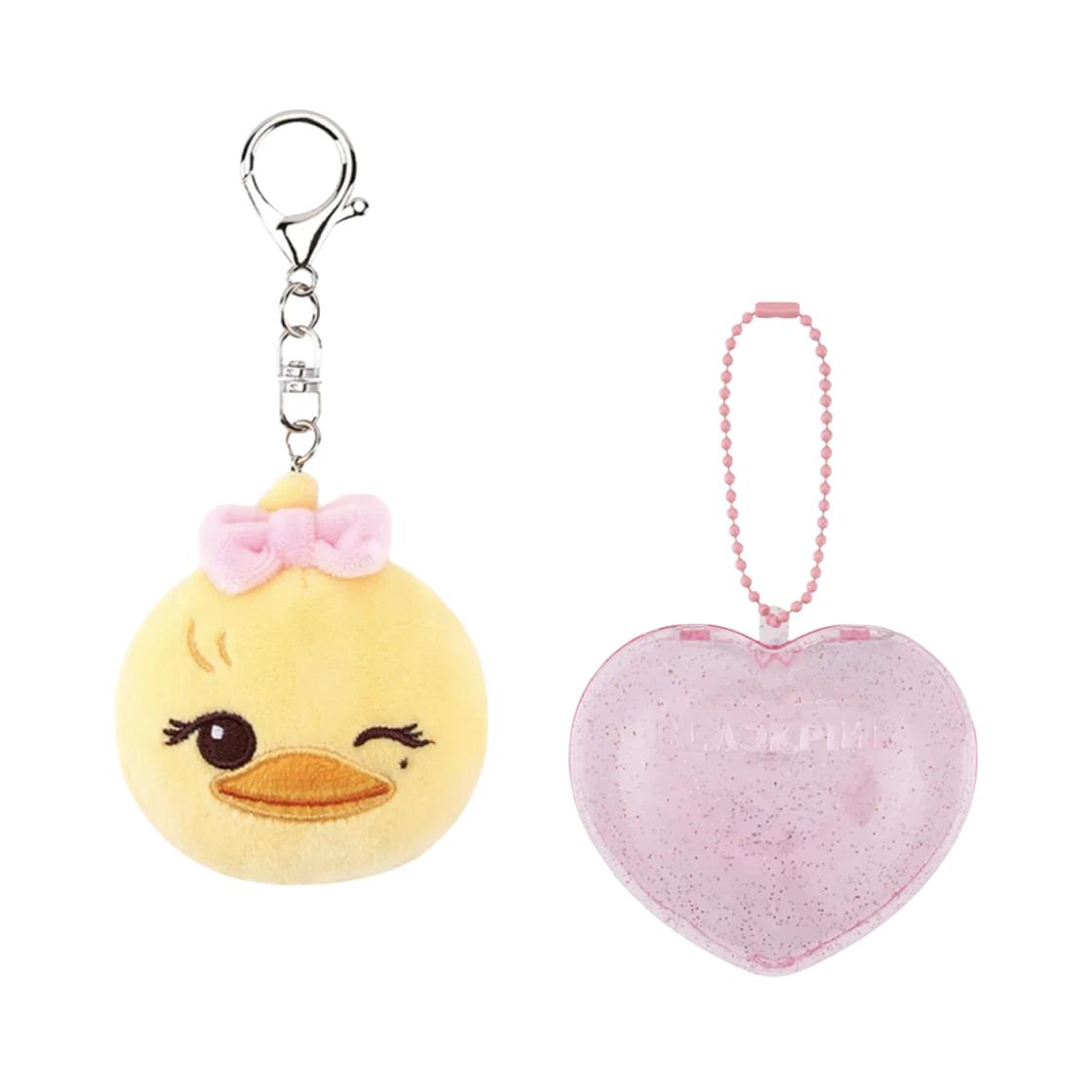 Blackpink Deadline Character Plush Face Keyring & Case Lisa ONE SIZE