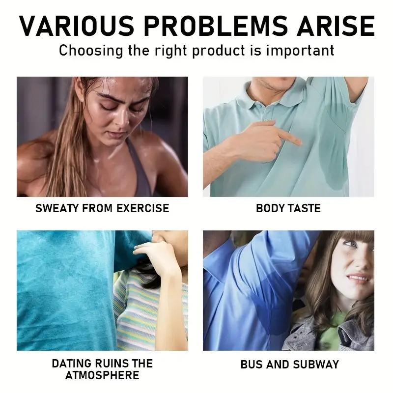 Deodorant Cremă de Corp cu Trandafir, Extras din Plante, Delicat, Portabil Non lipicios