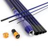 SANLIKE Mountain Stream Fishing Compact Long Carbon Fiber Fishing Ultra Lightweight Long for and Mountain Rod, Rod, Rod, Rod, Embankments, Lakes,