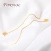 Trendy Long Tassel Chain Ear Wire Hanging Earring Female 18K Real Gold Plated Shiny Star Ear Thread Earrings For Women Jewelry