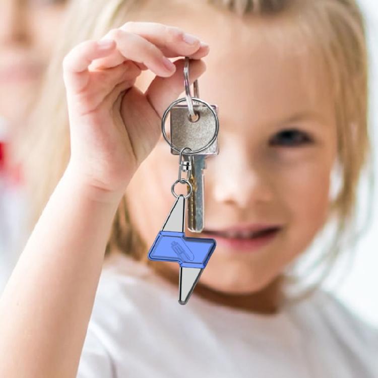 Fashionable Unique  Static Eliminators Keychain Portable Static Remover Key Holders  for Easy Static Management Active 