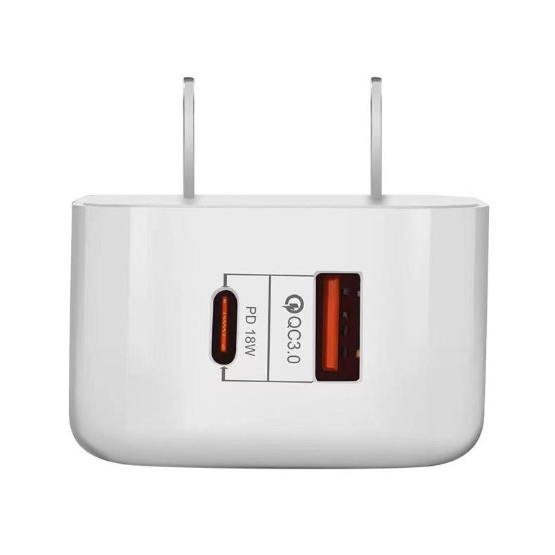 20W Dual USB Fast Charger, UK Standard, Compatible with Apple iPhone 15