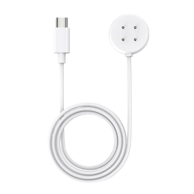 

1 шт. Аксессуары для часов Для Pixel Watch 3/2 USB-C Зарядное устройство для умных часов Запасное зарядное устройство Зарядный кабель White Type C