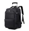 VIASTA Business Casual Rolling Backpack - Multi-Compartment, Large Capacity, Double Shoulder Design