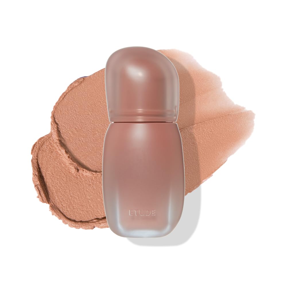 ETUDE [Etude Official] Soft Fixing Tint Lip Base Lip Tint Cheek Blusher Soufflé Matte Fluffy Lip Concealer 4g (09 Bittersweet Love)
