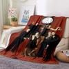 Cozy F-Friends Comedy Movie Characters Flannel Blanket for Beds Room Decoration Picnic - Customizable Gift Blanket